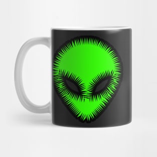 Alien Head Evil Design Mug